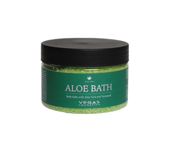 Sales de baño con Aloe Vera y algas marinas