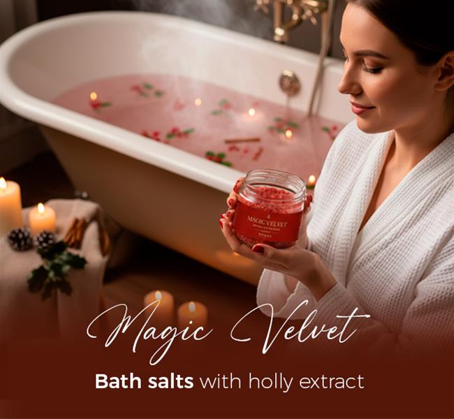 Magic Velvet - Sais de Banho com Extrato de Azevinho